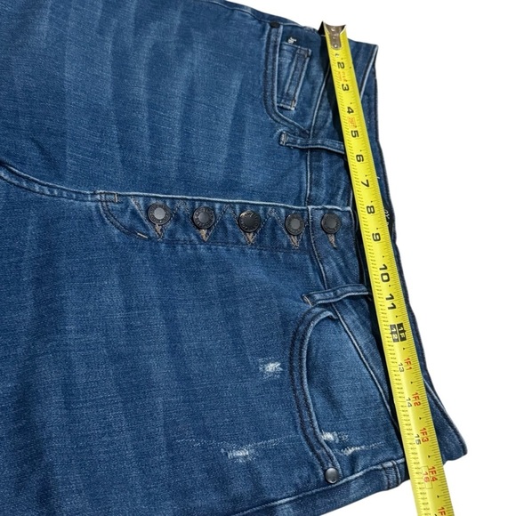 Judy Blue Dark Blue Boyfriend Jeans size 11/30 - Picture 6 of 8